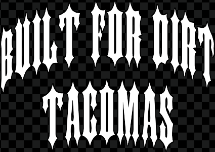 BFD Tacomas Decal